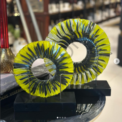 İkili Cam Disk Sarı