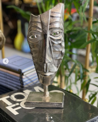 Metal Mask Gümüş Renk