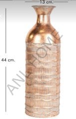 Metal Uzun Vazo 45cm