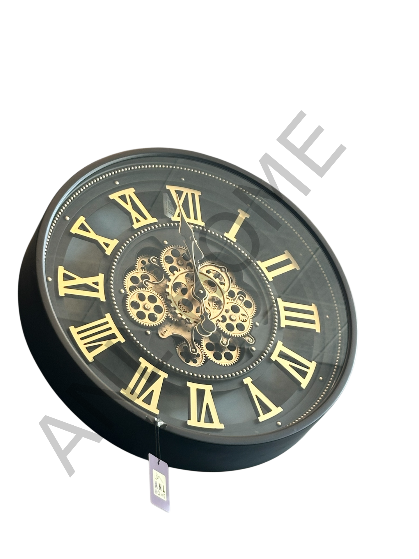 60 CM Metal Çarklı Saat ANL3999